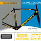 DualColor Prints MTB Frame Stickers Protection for Bicycle Frame Protective Film MTB Mountain Bike B0064