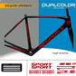 DualColor Prints MTB Frame Stickers Protection for Bicycle Frame Protective Film MTB Mountain Bike B0064