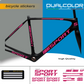 DualColor Prints MTB Frame Stickers Protection for Bicycle Frame Protective Film MTB Mountain Bike B0064