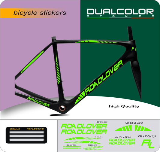 DualColor Prints MTB Frame Stickers Protección para cuadro de bicicleta Película protectora MTB Mountain Bike B0064