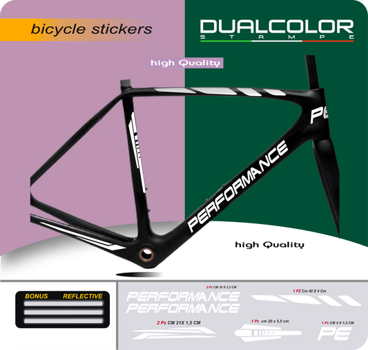 DualColor Prints MTB Frame Stickers Bescherming voor Fietsframe Beschermfolie MTB Mountainbike B0064