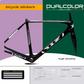 Dual Color Prints MTB Rahmen aufkleber Fahrrad rahmen Schutz folie MTB Mountainbike B0064