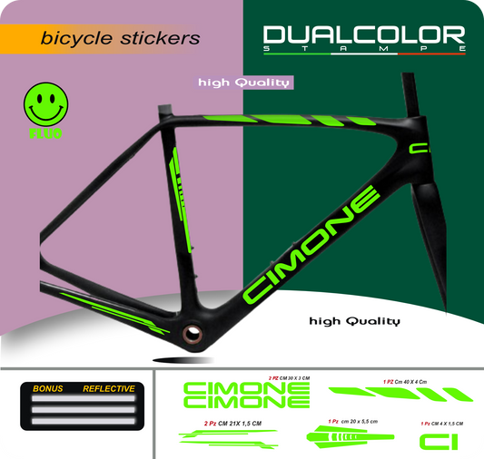 DualColor imprime VTT cadre autocollants Protection pour cadre de vélo Film de protection vtt VTT B0064