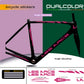 DualColor Prints MTB Frame Stickers Protección para cuadro de bicicleta Película protectora MTB Mountain Bike B0064