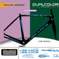 DualColor Prints MTB Frame Stickers Bescherming voor Fietsframe Beschermfolie MTB Mountainbike B0064