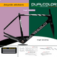 DualColor Prints MTB Frame Stickers Protection for Bicycle Frame Protective Film MTB Mountain Bike B0064