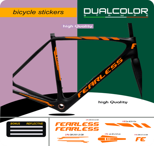 DualColor imprime VTT cadre autocollants Protection pour cadre de vélo Film de protection vtt VTT B0064