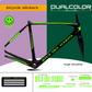 Dual Color Prints MTB Rahmen aufkleber Fahrrad rahmen Schutz folie MTB Mountainbike B0064