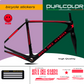 DualColor Prints MTB Frame Stickers Protection for Bicycle Frame Protective Film MTB Mountain Bike B0064