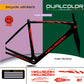 DualColor Prints MTB Frame Stickers Protection for Bicycle Frame Protective Film MTB Mountain Bike B0064