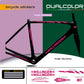 DualColor Prints MTB Frame Stickers Bescherming voor Fietsframe Beschermfolie MTB Mountainbike B0064