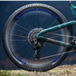 DualColorStampe Adesivi Cerchi Bici 26'' - 27,5'' - 28-29'' Pollici Ruota Bici MTB Bike Stickers Cerchi MTB BDC Stelle stars start B0210