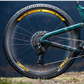DualColorStampe Adesivi Cerchi Bici 26'' - 27,5'' - 28-29'' Pollici Ruota Bici MTB Bike Stickers Cerchi MTB BDC Stelle stars start B0210