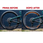 DualColorStampe Adesivi Cerchi Bici 26'' - 27,5'' - 28-29'' Pollici Ruota Bici MTB Bike Stickers Cerchi MTB BDC Stelle stars start B0210