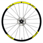 DualColorStampe Adesivi Cerchi Bici 26'' - 27,5'' - 28-29'' Pollici Ruota Bici MTB Bike Stickers Cerchi MTB BDC Stelle stars start B0210