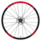 DualColorStampe Adesivi Cerchi Bici 26'' - 27,5'' - 28-29'' Pollici Ruota Bici MTB Bike Stickers Cerchi MTB BDC Stelle stars start B0210
