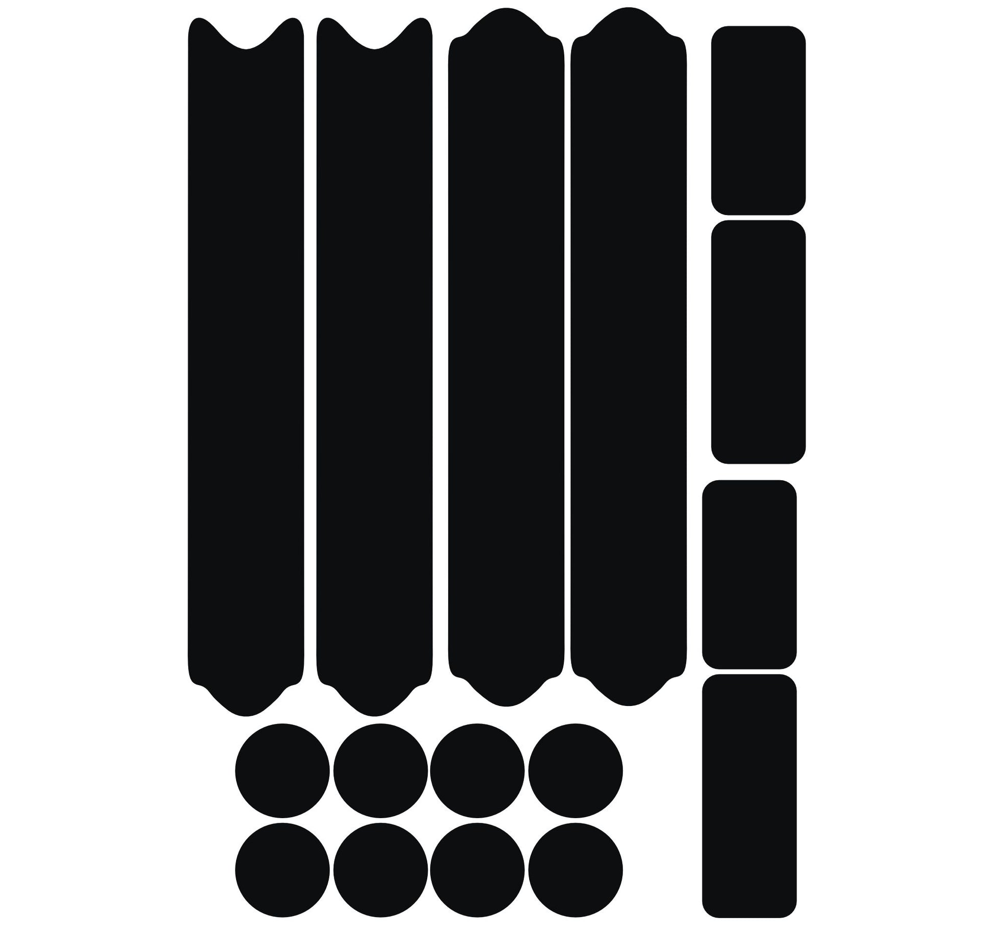  set adesivi decal vinile