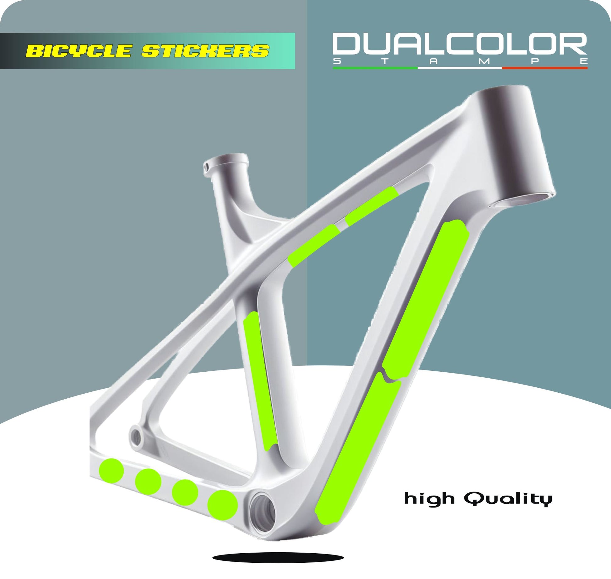  set adesivi decal vinile