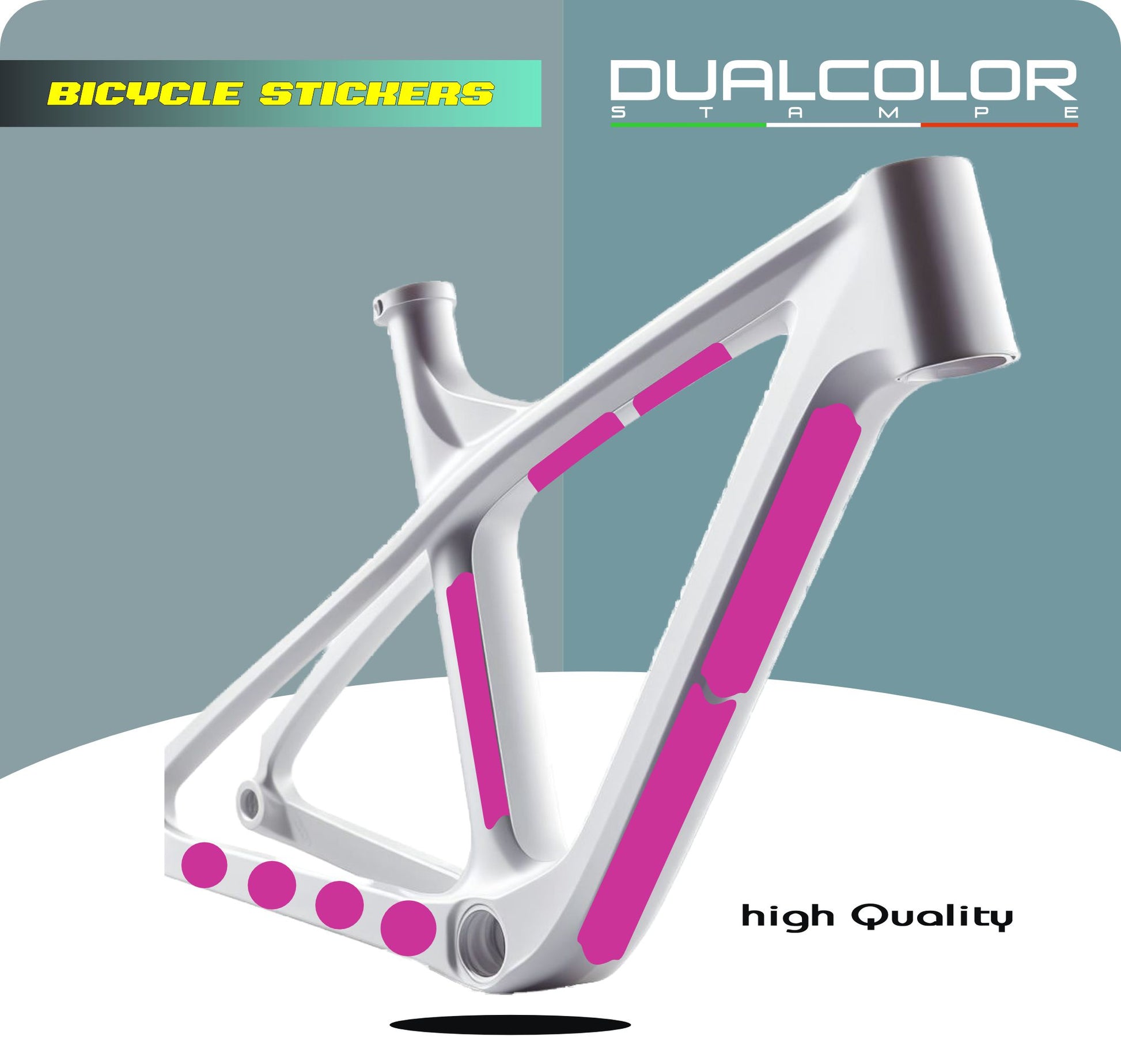  set adesivi decal vinile
