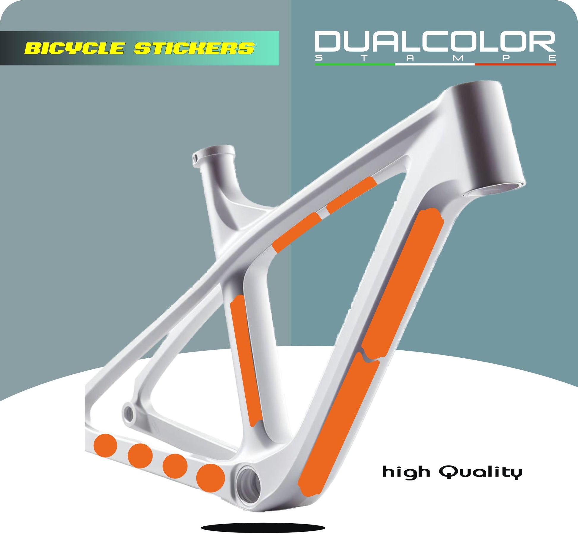  set adesivi decal vinile