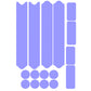  set adesivi decal vinile