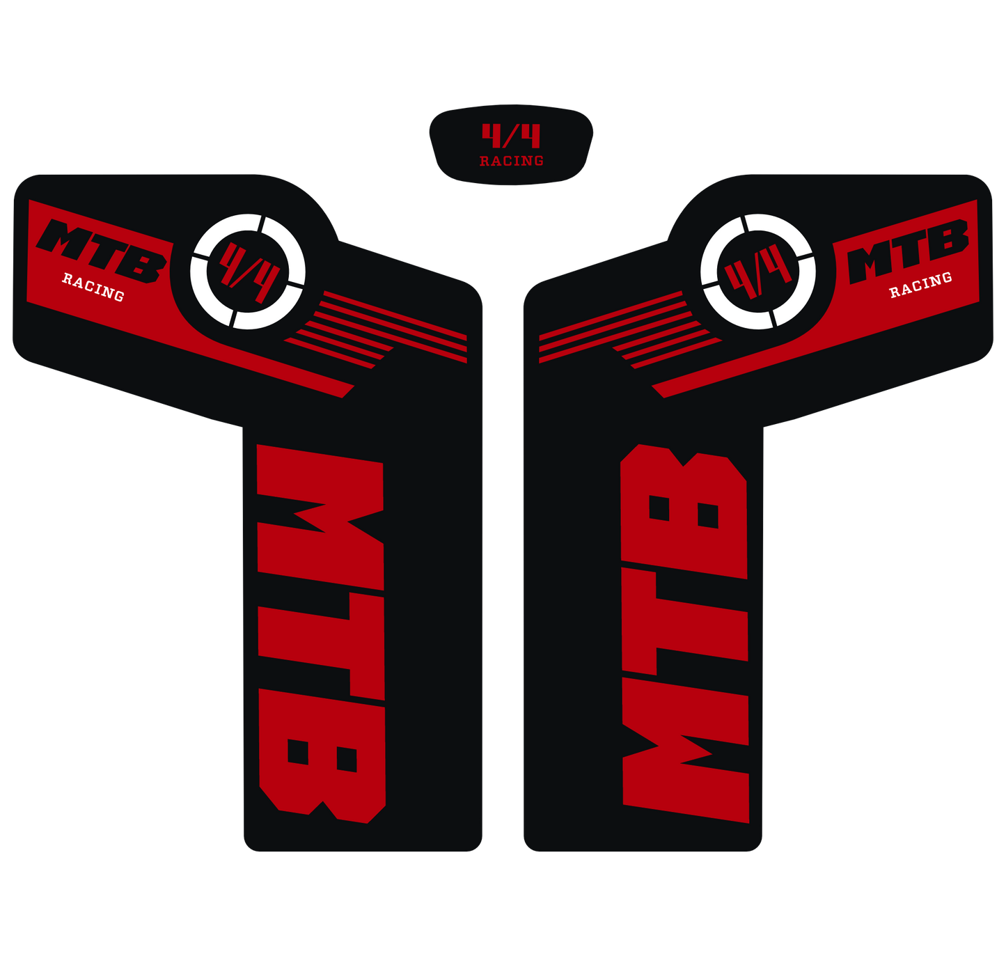 Adesivi Forcella MTB – Sticker Resistenti per Ammortizzatori Anteriori – Decalcomanie Vinile Impermeabili per Mountain Bike – Tuning Bici Personalizzato B0223