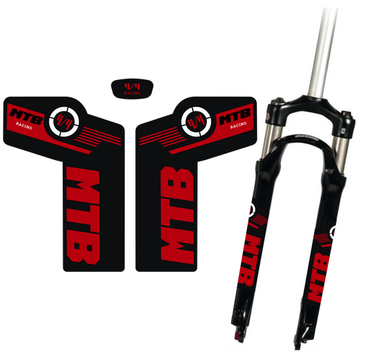 Adesivi Forcella MTB – Sticker Resistenti per Ammortizzatori Anteriori – Decalcomanie Vinile Impermeabili per Mountain Bike – Tuning Bici Personalizzato B0223