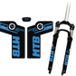 Adesivi Forcella MTB – Sticker Resistenti per Ammortizzatori Anteriori – Decalcomanie Vinile Impermeabili per Mountain Bike – Tuning Bici Personalizzato B0223