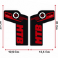 Adesivi Forcella MTB – Sticker Resistenti per Ammortizzatori Anteriori – Decalcomanie Vinile Impermeabili per Mountain Bike – Tuning Bici Personalizzato B0223