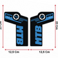 Adesivi Forcella MTB – Sticker Resistenti per Ammortizzatori Anteriori – Decalcomanie Vinile Impermeabili per Mountain Bike – Tuning Bici Personalizzato B0223