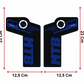 Adesivi Forcella MTB – Sticker Resistenti per Ammortizzatori Anteriori – Decalcomanie Vinile Impermeabili per Mountain Bike – Tuning Bici Personalizzato B0223