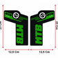 Adesivi Forcella MTB – Sticker Resistenti per Ammortizzatori Anteriori – Decalcomanie Vinile Impermeabili per Mountain Bike – Tuning Bici Personalizzato B0223