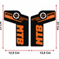 Adesivi Forcella MTB – Sticker Resistenti per Ammortizzatori Anteriori – Decalcomanie Vinile Impermeabili per Mountain Bike – Tuning Bici Personalizzato B0223