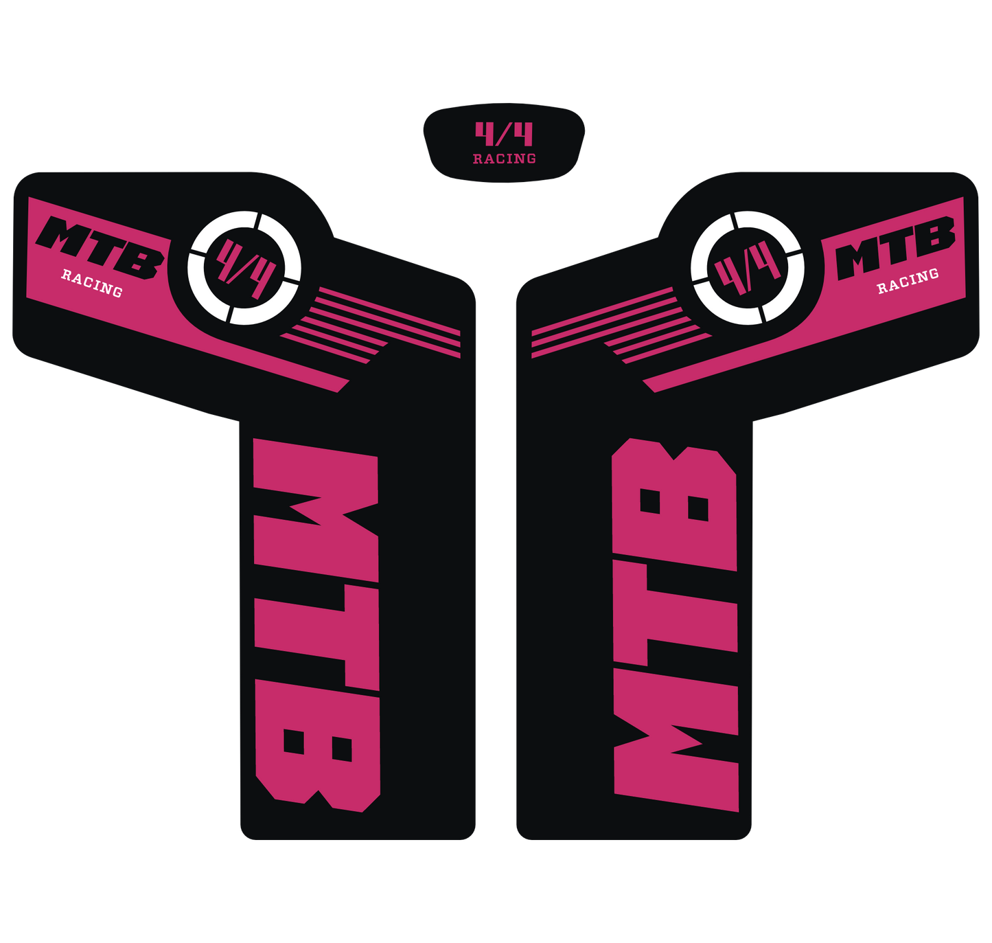 Adesivi Forcella MTB – Sticker Resistenti per Ammortizzatori Anteriori – Decalcomanie Vinile Impermeabili per Mountain Bike – Tuning Bici Personalizzato B0223