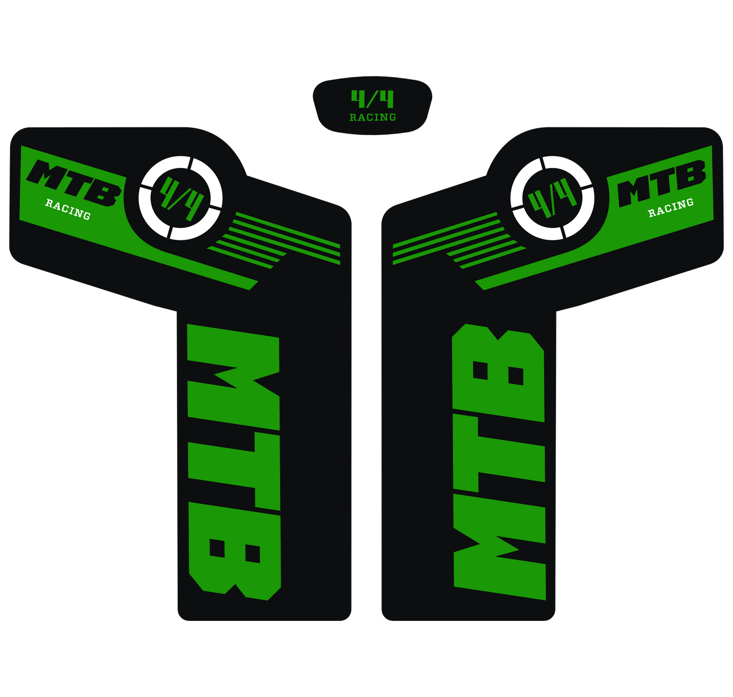 Adesivi Forcella MTB – Sticker Resistenti per Ammortizzatori Anteriori – Decalcomanie Vinile Impermeabili per Mountain Bike – Tuning Bici Personalizzato B0223