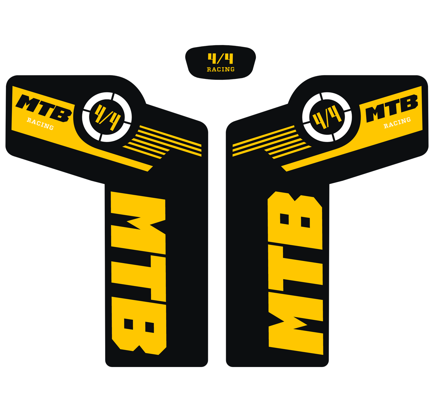 Adesivi Forcella MTB – Sticker Resistenti per Ammortizzatori Anteriori – Decalcomanie Vinile Impermeabili per Mountain Bike – Tuning Bici Personalizzato B0223