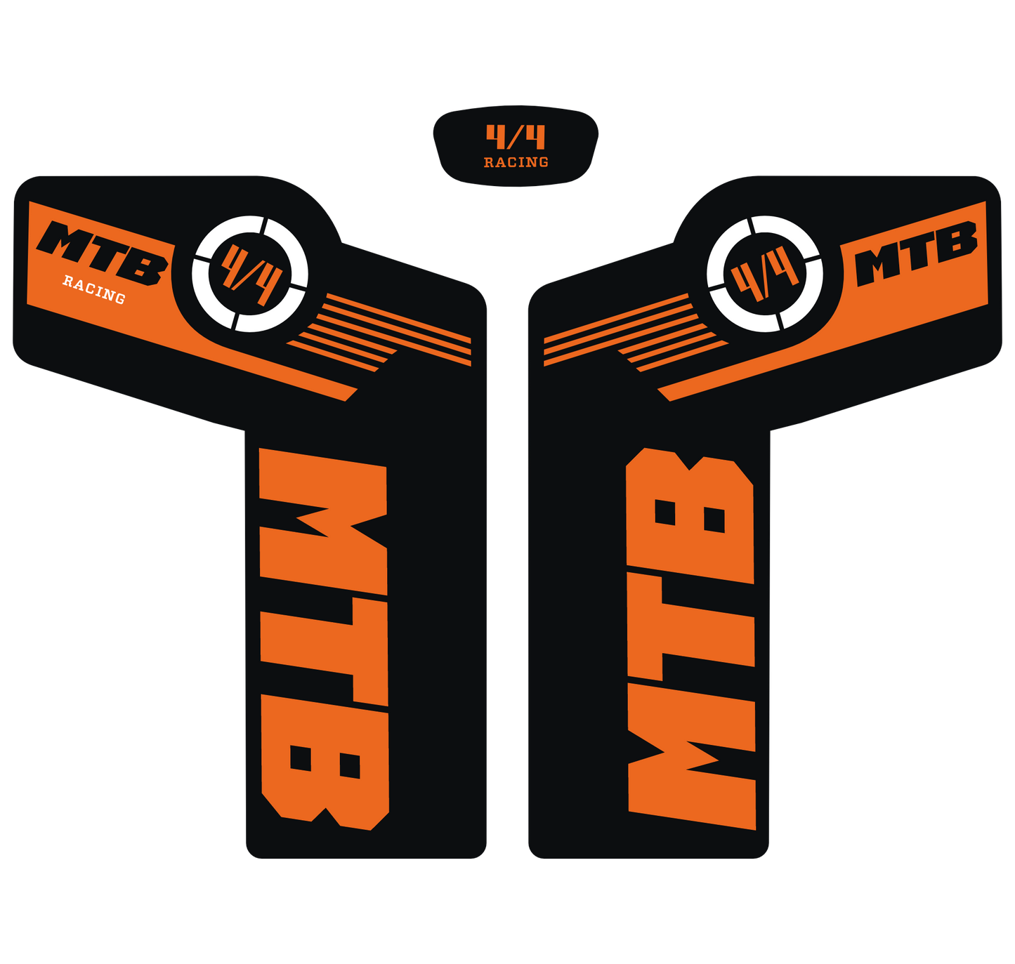 Adesivi Forcella MTB – Sticker Resistenti per Ammortizzatori Anteriori – Decalcomanie Vinile Impermeabili per Mountain Bike – Tuning Bici Personalizzato B0223