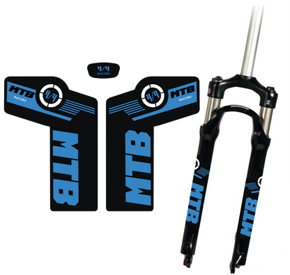 Adesivi Forcella MTB – Sticker Resistenti per Ammortizzatori Anteriori – Decalcomanie Vinile Impermeabili per Mountain Bike – Tuning Bici Personalizzato B0223