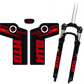 Adesivi Forcella MTB – Sticker Resistenti per Ammortizzatori Anteriori – Decalcomanie Vinile Impermeabili per Mountain Bike – Tuning Bici Personalizzato B0223