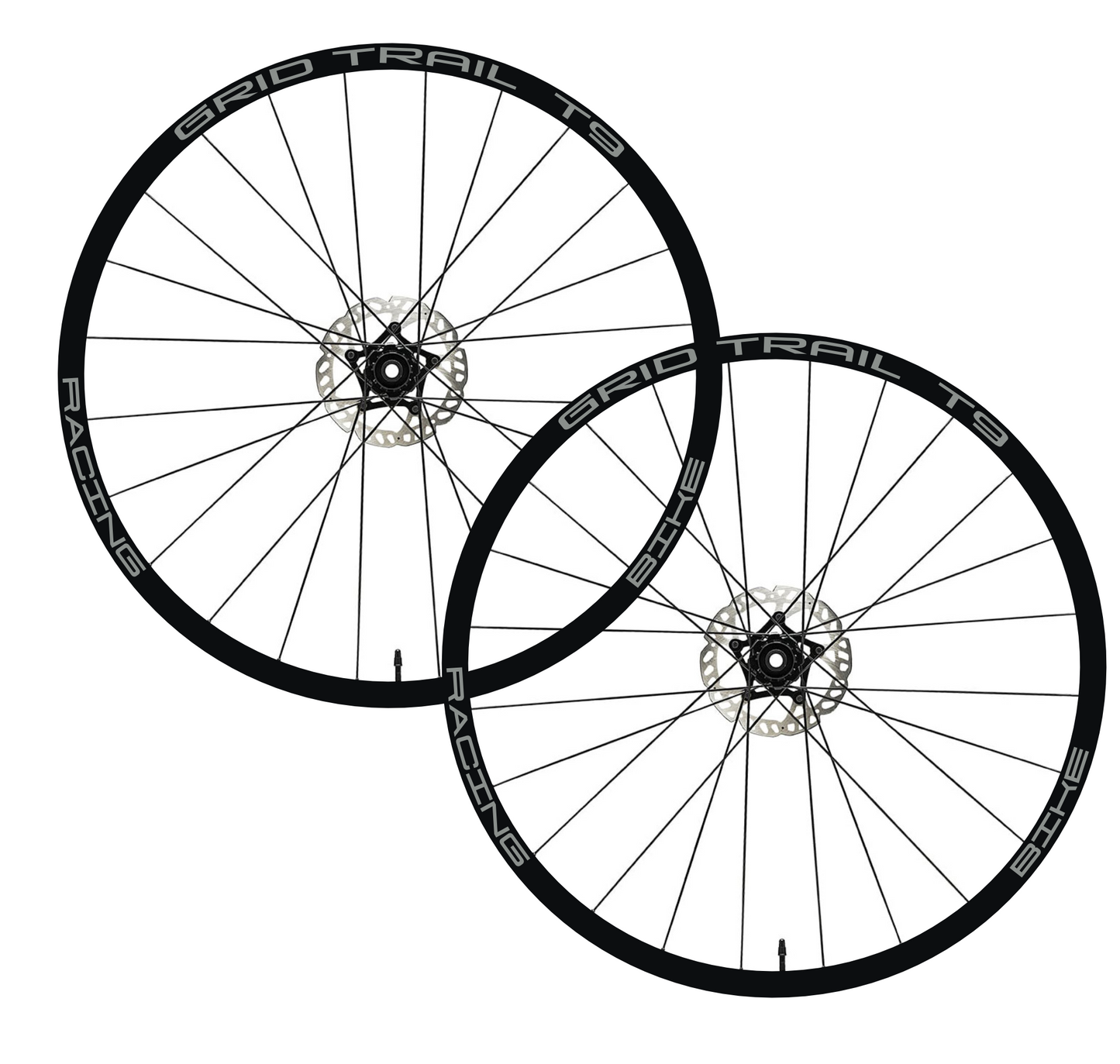 Adesivi Cerchi MTB 26'' 27,5'' 28-29'' – Set 16 Stickers Ruota Mountain Bike | Cod. B0224