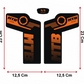 Adesivi Forcella MTB Impermeabili – Decalcomanie Resistenti per Ammortizzatori Anteriori – Tuning Bici Personalizzato B0225