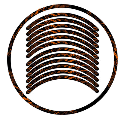 MTB-fietsvelgstickers 26'' - 27,5'' - 28-29'' inch MTB-fietswielstickers MTB-racevelgen COD. B0141