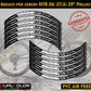MTB-fietsvelgstickers 26'' - 27,5'' - 28-29'' inch MTB-fietswielstickers MTB-racevelgen COD. B0141