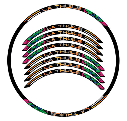 MTB-fietsvelgstickers 26'' - 27,5'' - 28-29'' inch MTB-fietswielstickers MTB-racevelgen COD. B0141