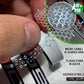 Kit Adesivi Cerchi Moto 17" Verde Kawasaki - Interno e Bordi 9mm - D0168