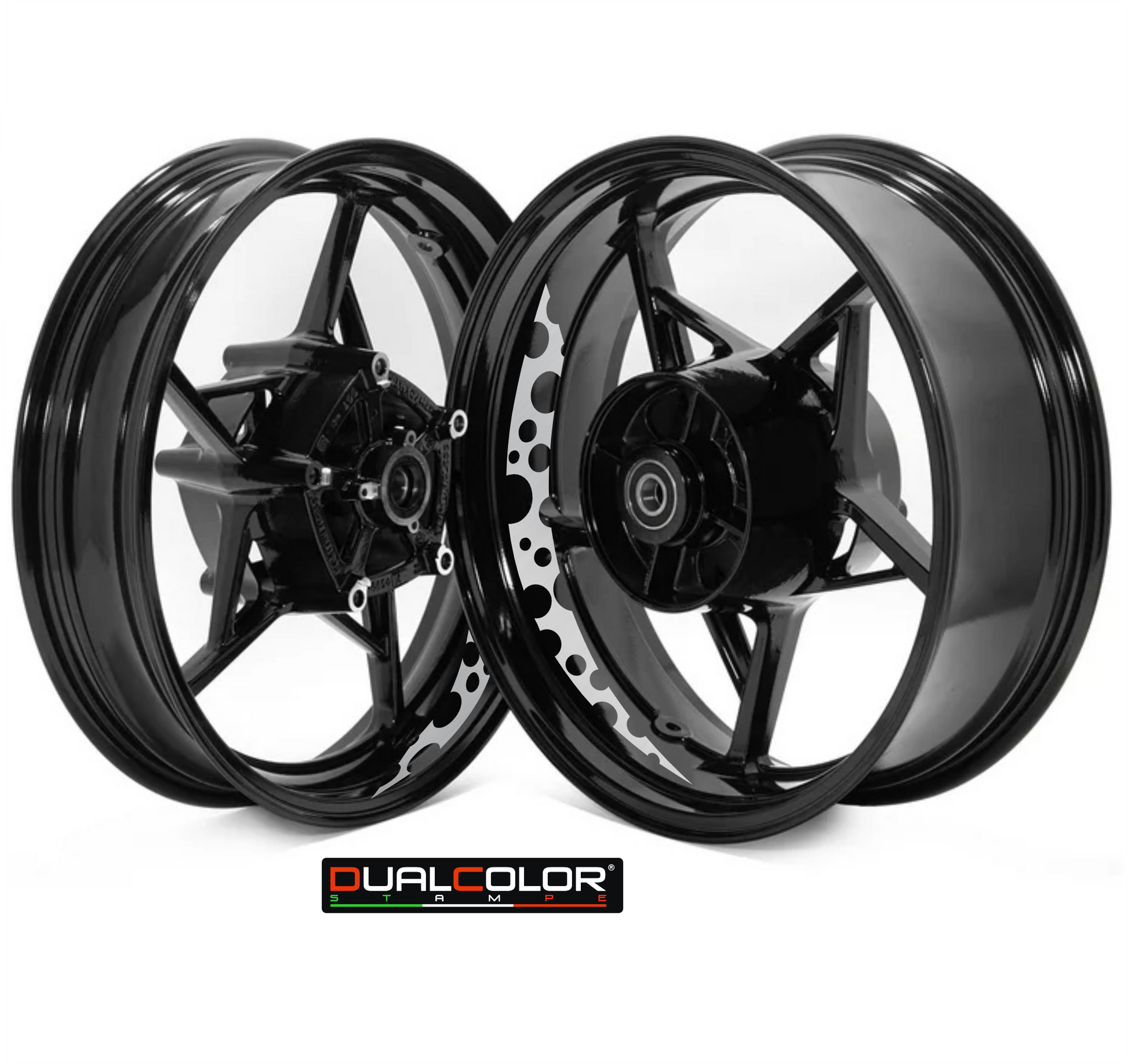 moto cerchi adesivi set adesivi decal vinile