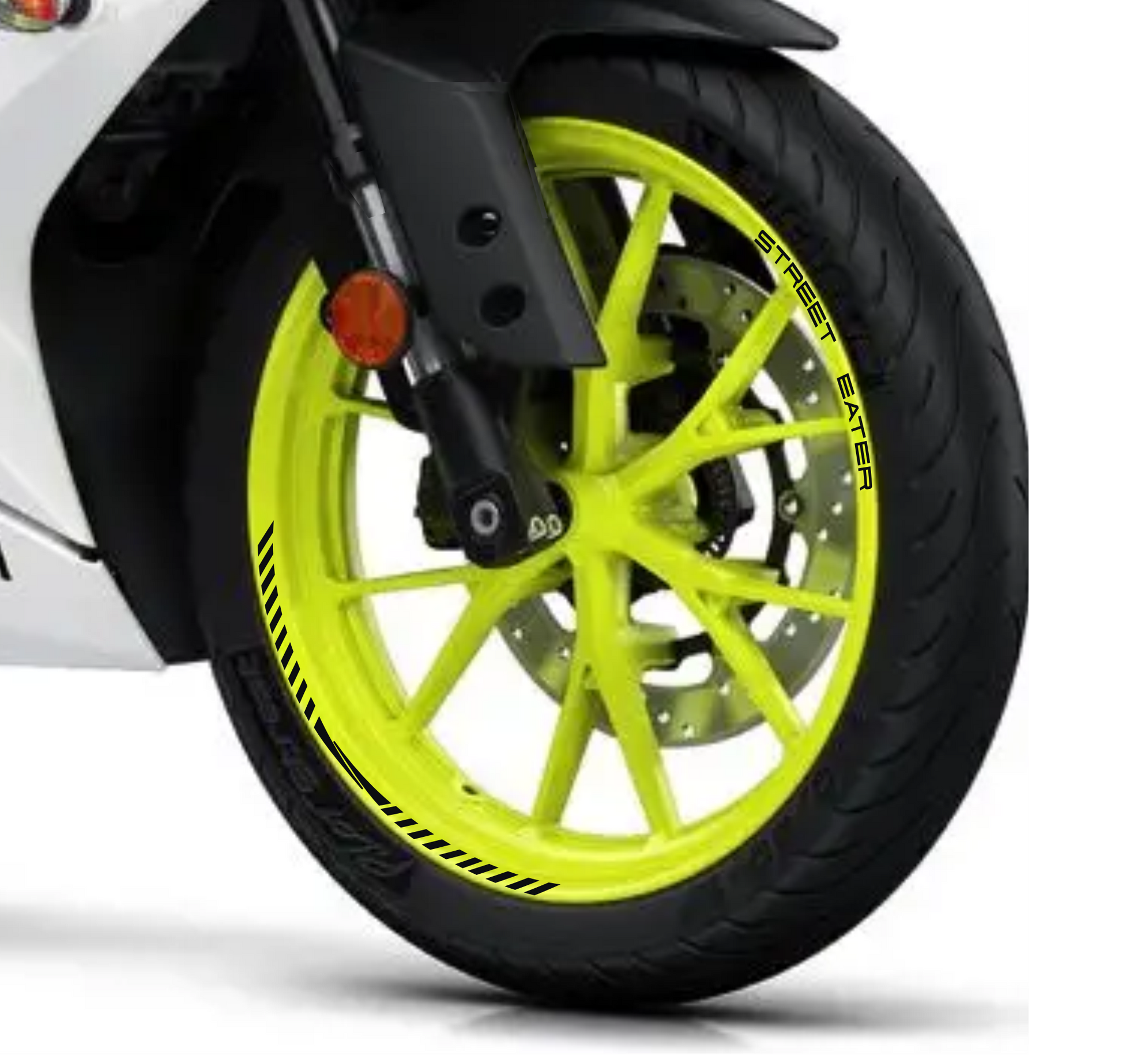 moto cerchi adesivi set adesivi decal vinile
