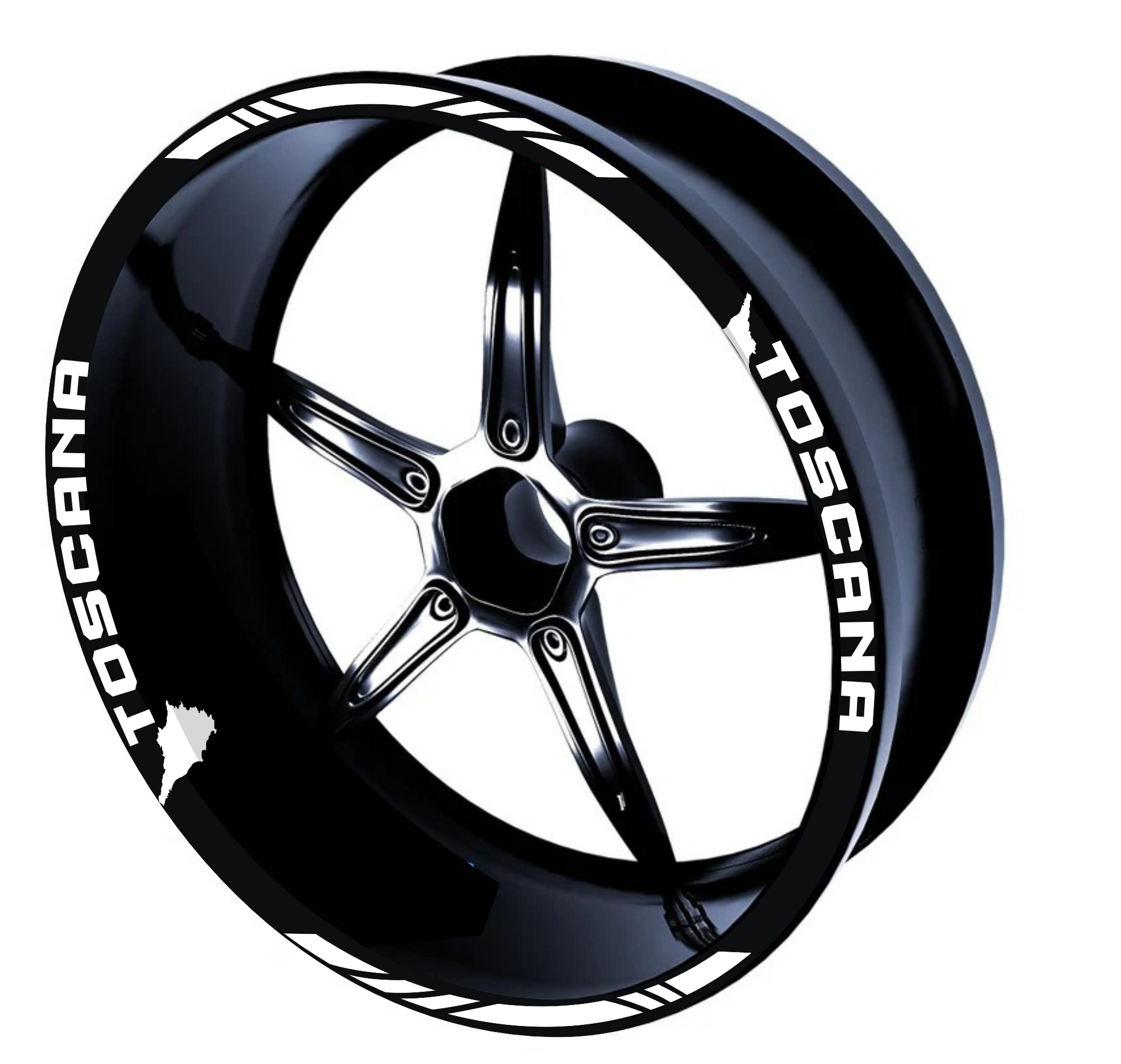 set adesivi decal vinile