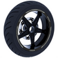 Set di Strisce Cerchi Moto per 2 Ruote da 15" a 19" Pollici | Adesivi Ruote Moto | Adesivi Cerchi Moto Resiste a Pioggia e Sole | Design Racing D0124