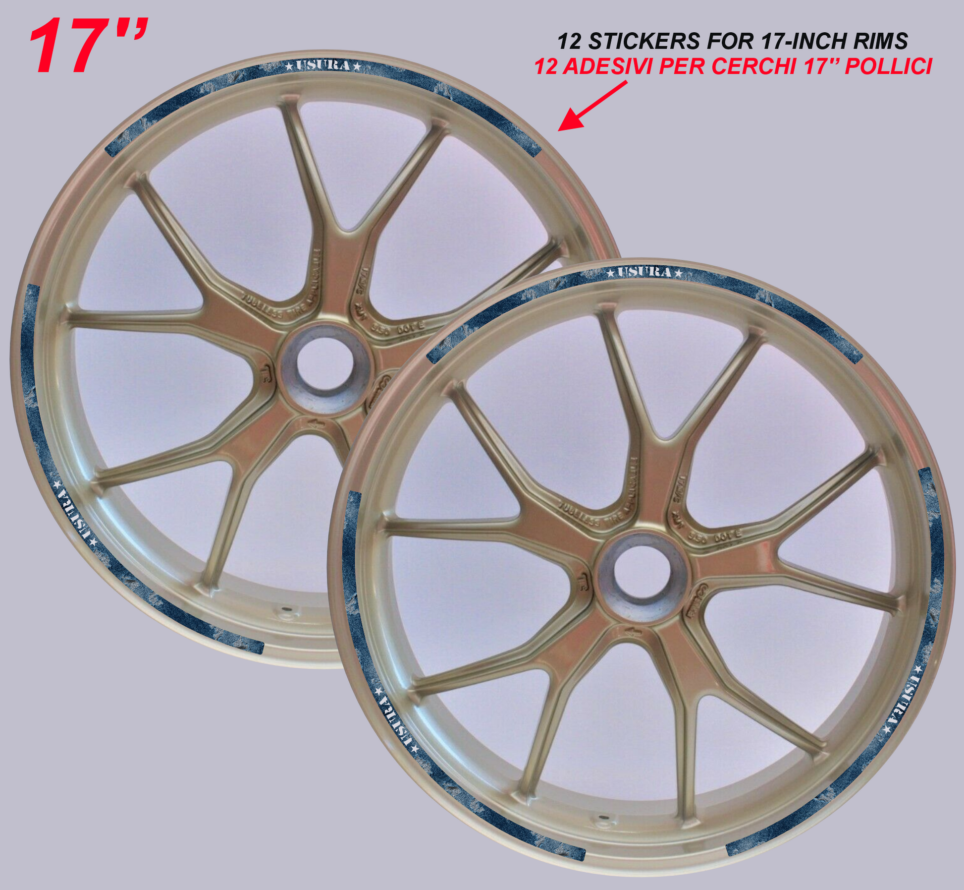 set adesivi decal vinile